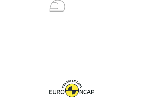 Safety EURO NCAPにおいて最高評価 5つ星を獲得 ヨーロッパ圏内で販売されている自動車の安全性を衝突実験と衝突予防性能試験により検証し、結果を公表。新型Passatは総合で5つ星の最高評価を獲得しました。
